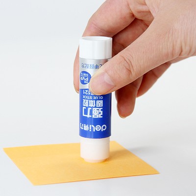 得力7121 PVP 強(qiáng)力固體膠 膠棒 無甲醛配方 9G固體膠棒 粘性強(qiáng)