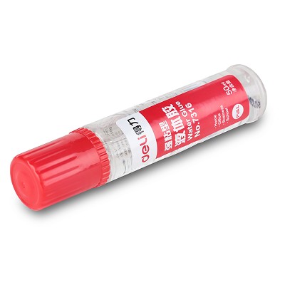 得力液體膠水 7316透粘 容量50ml 實(shí)用手工粘貼用品