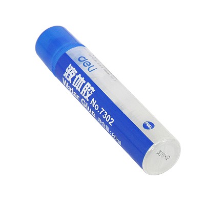 得力文具7302中號膠水 辦公用品液體膠 50ml 普通實用型膠水