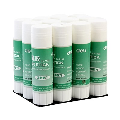 Deli/得力7102固體膠 膠棒 手工膠 21克 中號(hào) 一支價(jià)