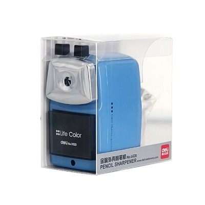 得力0620削筆器 金屬材質(zhì)卷筆刀 轉(zhuǎn)筆刀 卷筆器 削筆機(jī) 筆刨
