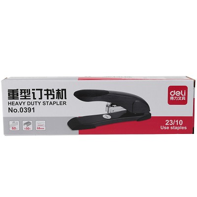得力60頁0391大號加厚訂書機 重型訂書器 裝訂機 辦公用品