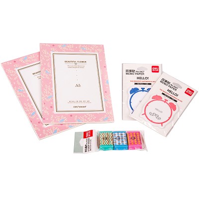 得力33362不凡文具學(xué)習(xí)用品禮盒學(xué)生禮品套裝開學(xué)禮物獎品盒裝