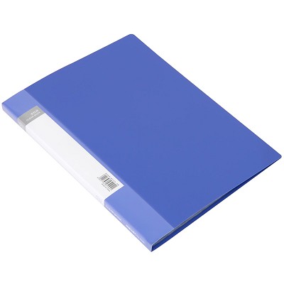 得力資料冊(cè)5102 A4文件夾插頁袋 塑料檔案收納冊(cè) 辦公用品 20頁