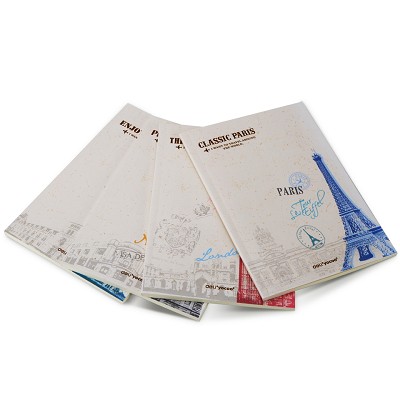 得力文具 4821 軟抄 筆記本A5 60頁(yè)膠裝本 軟面抄 通用記事本
