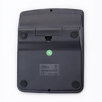 得力桌面型太陽能計算器 838型雙重電源計算機(jī) 商務(wù)辦公大號 聯(lián)保