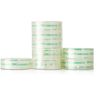 得力文具30061透明手工膠帶/膠條 小膠帶 1.8cm 辦公學(xué)習(xí) 單卷價(jià)