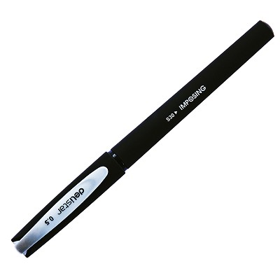 得力中性筆 S30磨砂商務(wù)簽字中性筆 進(jìn)口水筆碳素筆0.5mm 特價(jià)