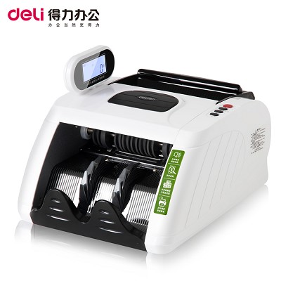 得力3915全智能小攜式紅外鑒偽點鈔機(jī)驗鈔機(jī)全國聯(lián)保包郵