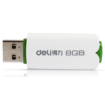 得力3722 u盤8G 可愛時尚迷你U盤 8g高速U盤USB2.0 經(jīng)久耐用U盤