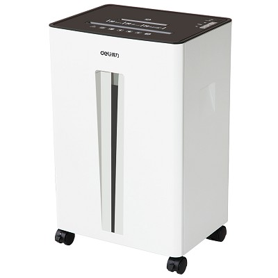 得力9916電動(dòng)碎紙機(jī)/12張/20分鐘/30L/碎卡/碎盤/4級(jí)保密 包郵