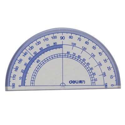 得力9597學(xué)生套裝 套尺 直尺+三角尺子+量角器+圓規(guī) 多規(guī)格可選