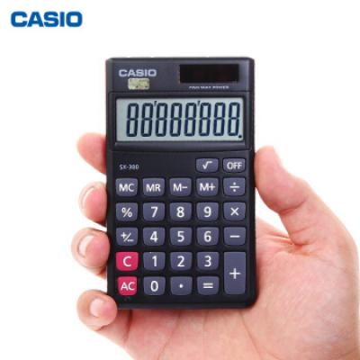 Casio卡西歐SX-220商務(wù)型迷你隨身計(jì)算器翻蓋折疊便攜式小計(jì)算機(jī)