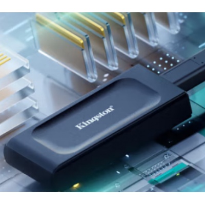 金士頓2TB USB3.2 Gen 2 移動固態(tài)硬盤（PSSD）XS1000 傳輸速度1050MB/s