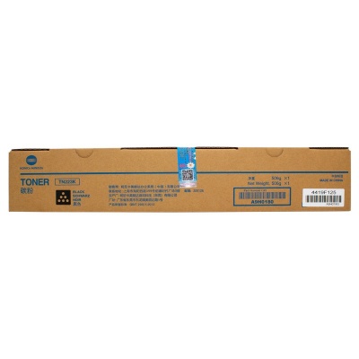 柯尼卡美能達(dá) KONICA MINOLTA TN223K 柯美碳粉盒黑色標(biāo)容墨粉(適用C226/C266)印量10000頁(yè)
